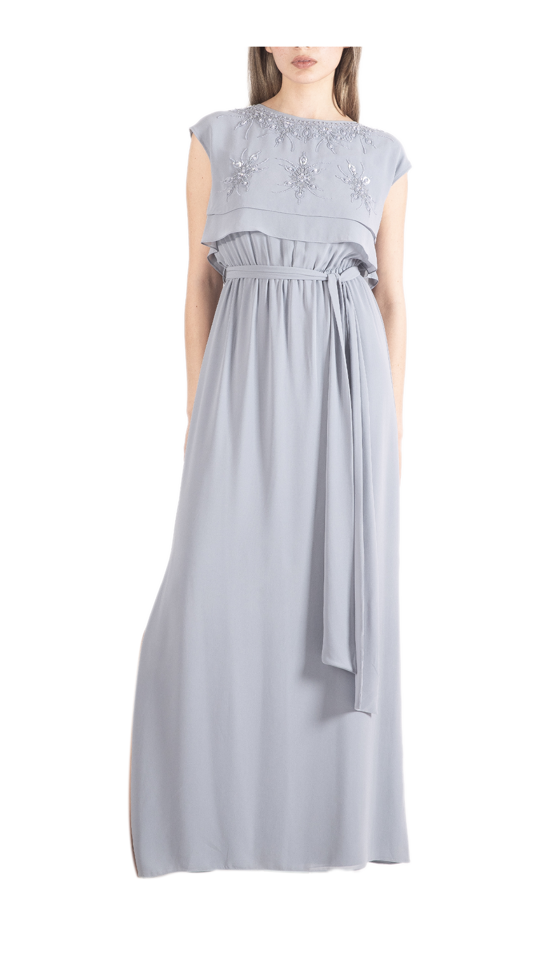 open lace back dress Dress The Population Kai Gown - Pink
